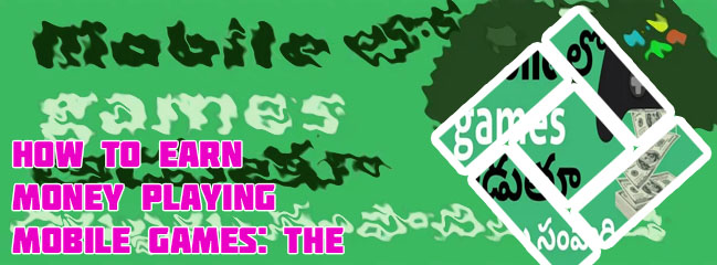 Earn money by playing games