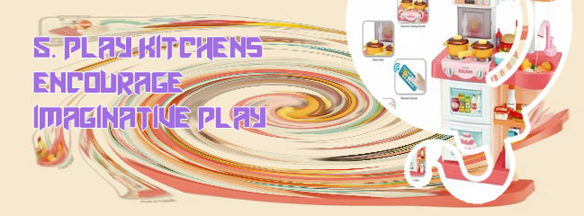 Girls kitchen play set