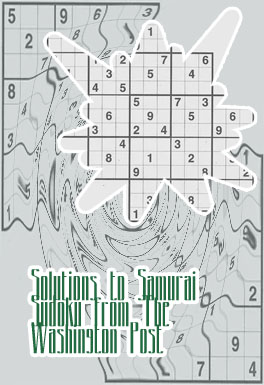 Samurai sudoku online