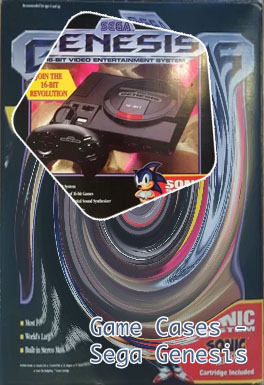 Sega genesis game box